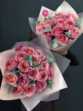 Букет из 15 роз Pink Xpression