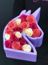 Композиция в каркасе Мечтательный единорог